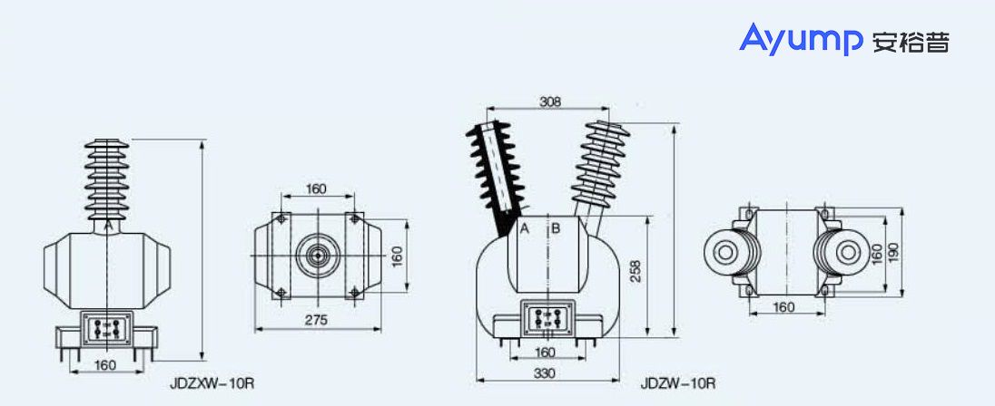 JDZ(X)W-10R戶外高壓電壓互感器 (2)