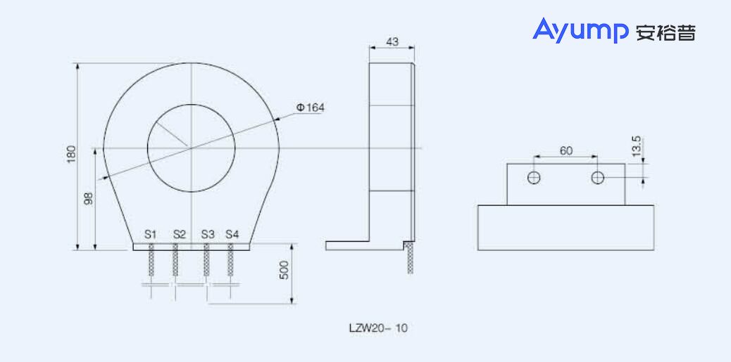 LZW20-10斷路器專用電流互感器+