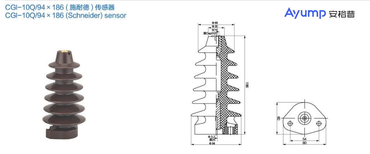 CG1-10Q94X186施耐德戶內高壓帶電顯示裝置傳感器 (2)