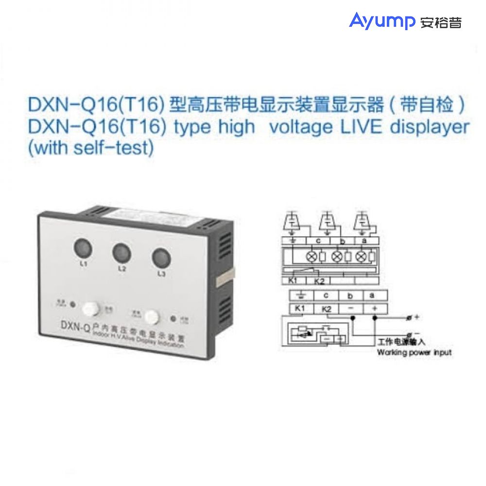 DXN-Q16(T16)型高壓帶電顯示裝置顯示器(帶自檢)