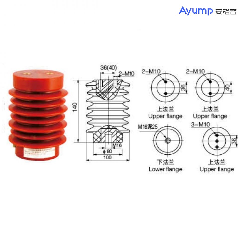 CG5-10Q/100x 140 (接地開關(guān)專用)高壓傳感器